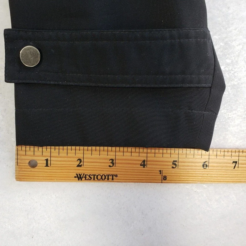 Gallery All Weather Jacket Coat Womens PS Black Hood Water Resistant Utility - Picture 11 of 13